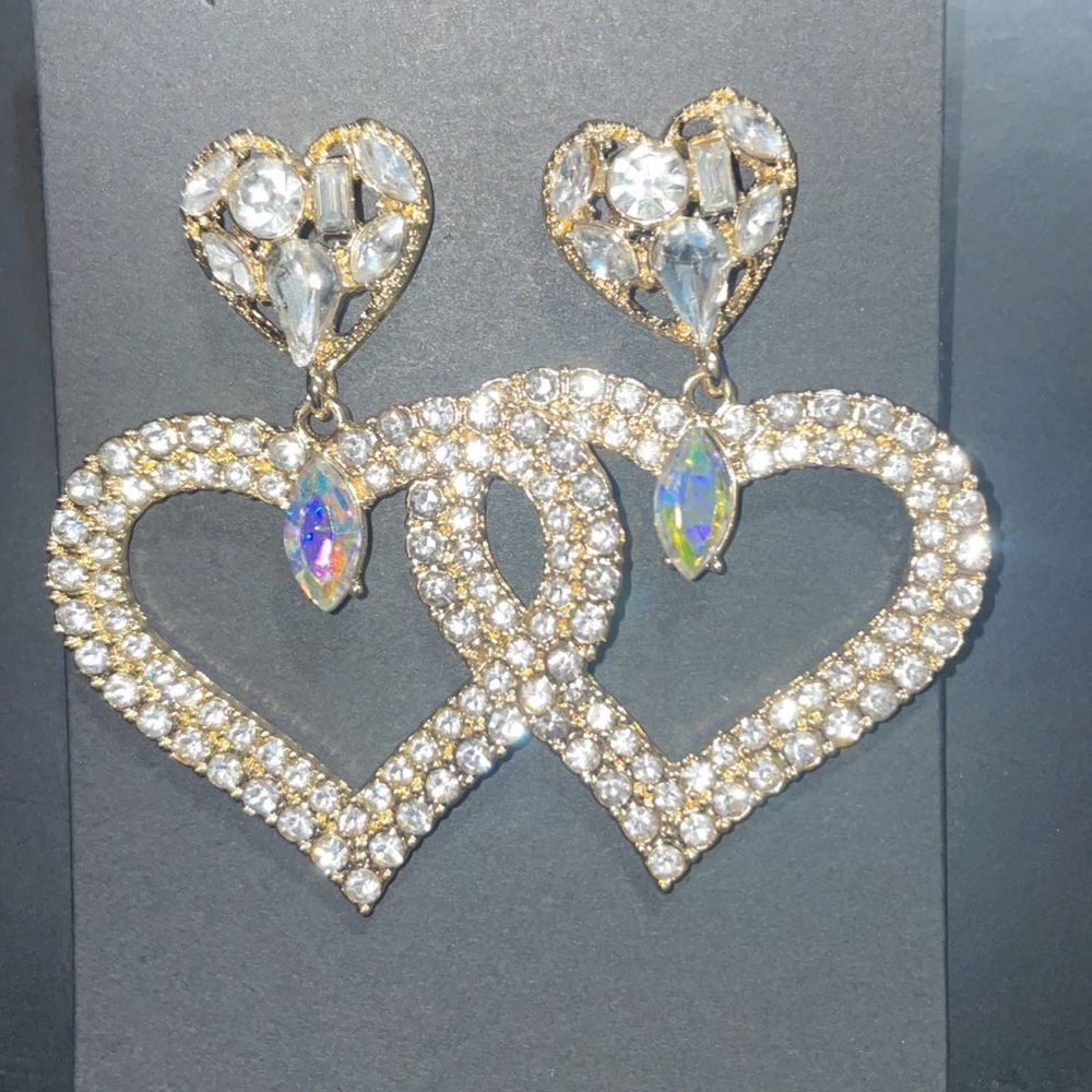 Heart earrings